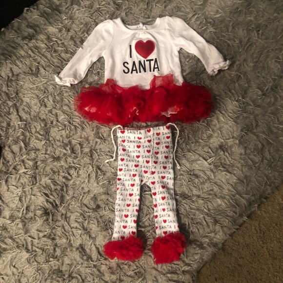 Mud Pie baby Christmas outfit - Picture 1 of 3